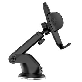 TEHAUX Car Phone Mount with Suction Cup Air Vent Clip Rotating Holder for Dashboard Windshield Cell Phone Stand for All Smartphones Durable Design