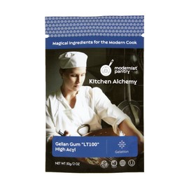Pure Gellan Gum LT100 - High Acyl ⊘ Non-GMO ☮ Vegan ✡ OU Kosher Certified - 50g/2oz