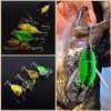 Cicada Fishing Lure, Lifelike 3D Holographic Eyes Freshwater Bait,5Pcs Artificial