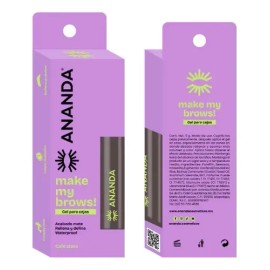 Gel Para Cejas And Fijador Definición Y Volumen Profesional Color Café Claro