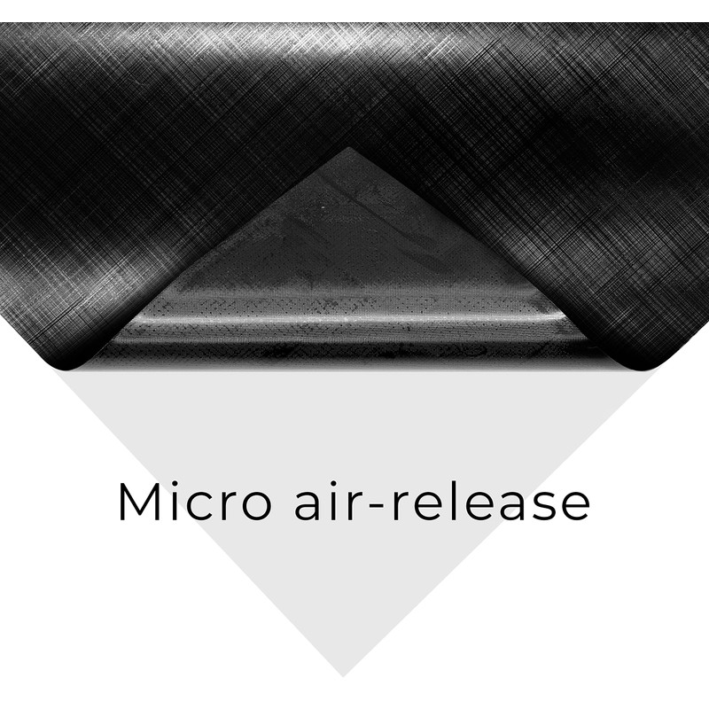 VViViD Black Stealth Plaid Brushed Vinyl Car Wrap Roll 25ft