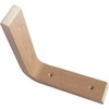TRUSCO LT-WOOD-80 Wooden Shelf Support, 3.1 inches (80 mm)
