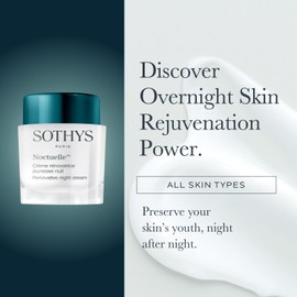 SOTHYS Renovative Night Cream | Collagen Infused Anti Aging Face Moisturizer for Wrinkles