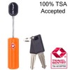 Cable Lock with Key (4) OW-Travel Suitcase Lock Padlock Luggage