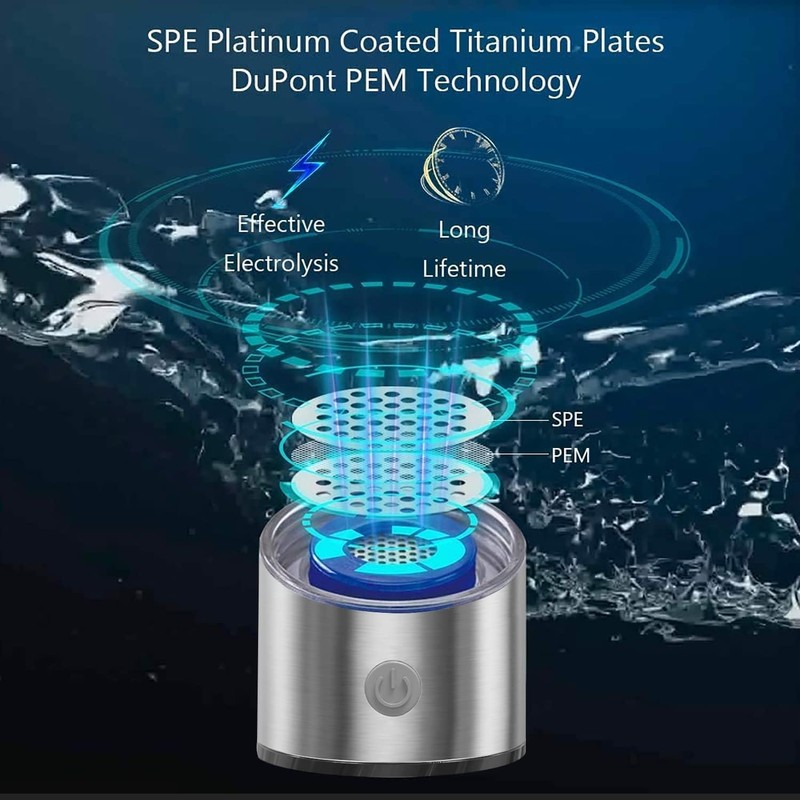 Hydrogen Water Bottle, Portable Hydrogen Water Ionizer Machine, Hydrogen Water