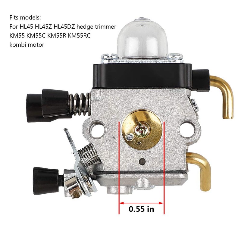 FS45 FS55 Carburetor for STIHL FS38 FS45 FS46 FS55 KM55