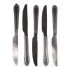 Lion Tools 3 Cuchillos De Mesa Acero Inoxidable Cubiertos Restaurante