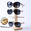 CTForest Glasses Stand, Sunglasses Stand, Wooden Glasses Holder, Suitable for