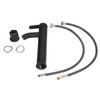 Black Faucet Bathroom G1/2 Stainless Steel Easy Control Matte Black