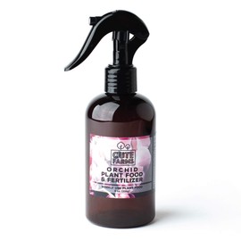 Cute Farms Orchid Plant Food Fertilizer Mist (8 oz. Spray Bottle + ONE Water Mister)