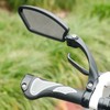 Bike Mirror Adjustable Bike Mirror Handlebar Rearview Mirror Convex Rearview