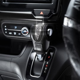 DAD Garson D.A.D Leather Shift Knob Cover, EXE Crystal, Universal Type, For Automatic Cars