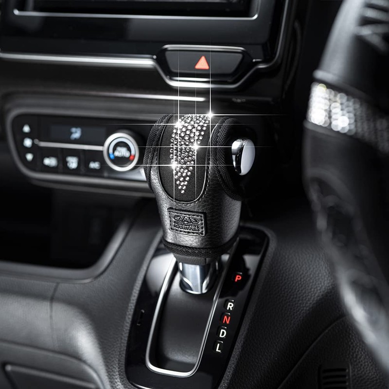 DAD Garson D.A.D Leather Shift Knob Cover, EXE Crystal, Universal