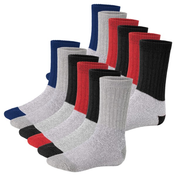 Debra Weitzner 12 Pair Thermal Winter Socks for Men and