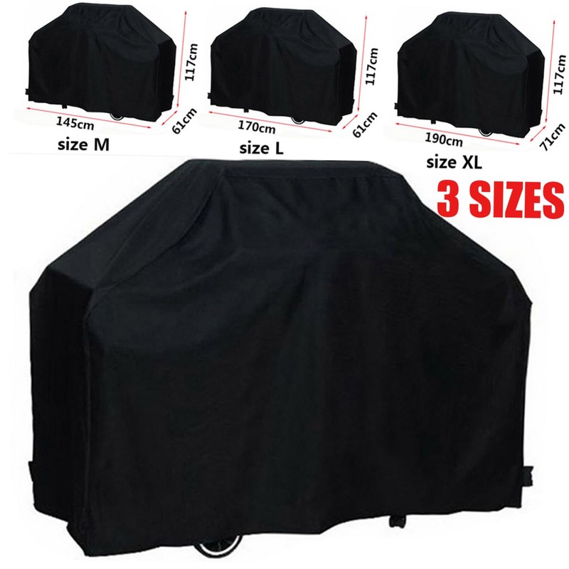 Kisangel BBQ Grill Protector Waterproof Oxford Barbecue Cover Heavy Duty