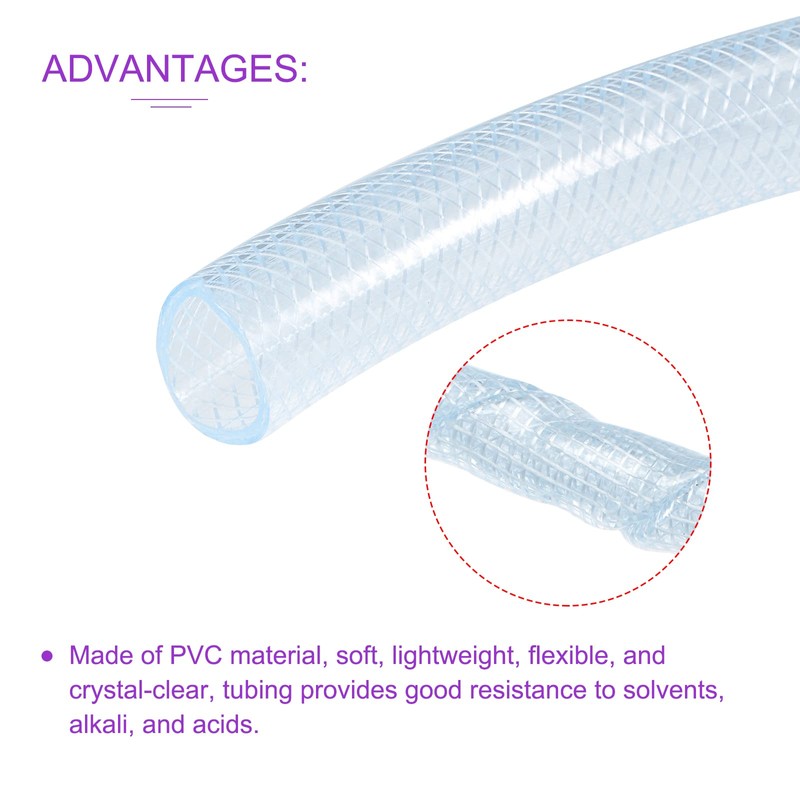 DMiotech 12 mm i.D. 16 mm other braided PVC pipe,
