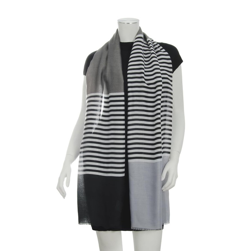 Majea - Women's Slim Neck Scarf, Thin Scarf, Fine Neckerchief,