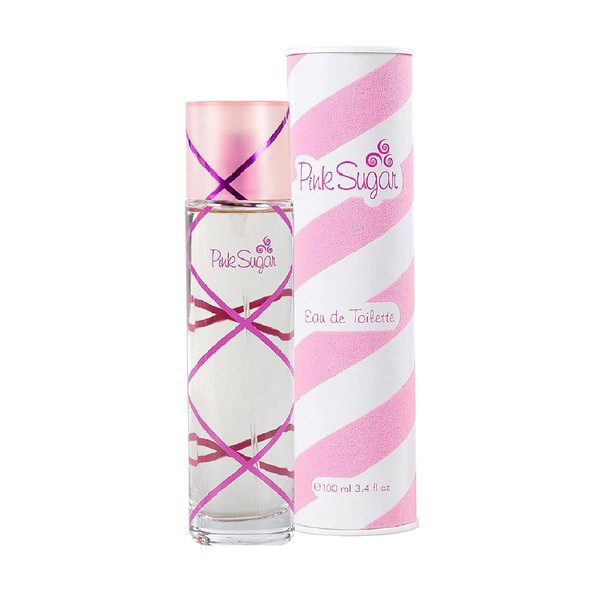 ASL - Pink sugar Perfume - Pink sugar perfume for women - Eau de Toilette 3.4 oz 100% Original with Travel size Midnight star 0.1 oz Perfume for Women.