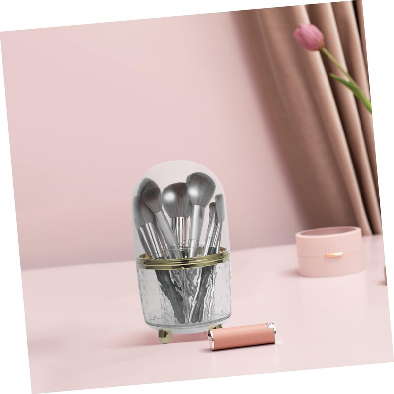 BIUDECO Makeup Brush Holder Storage Box Lipstick Holder Make up