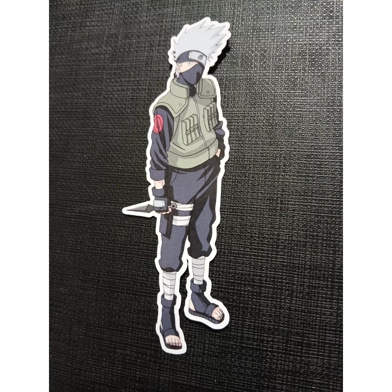 Naruto Kakashi Hatake Glossy Sticker Anime Waterproof!