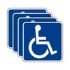 Azquest Disable Wheelchair Symbol Vinyl Sticker ADA Compliant Handicap Access