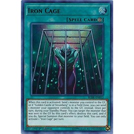 Iron Cage - BLRR-EN012 - Ultra Rare - 1st Edition