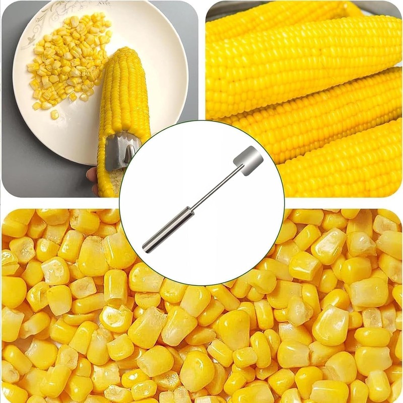 Corn Peeler, Corn on the Cob Remover, Fast and Safe,