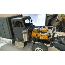 Tamiya 1/14 Tamiya King Hauler Grand Knight 3D Printed CAT 3406C Motor - Aeromax