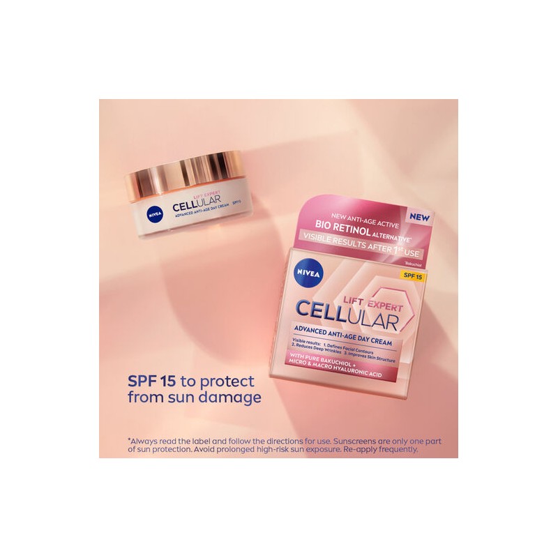 Nivea Cellular Lift Expert Day Cream SPF15 50ml