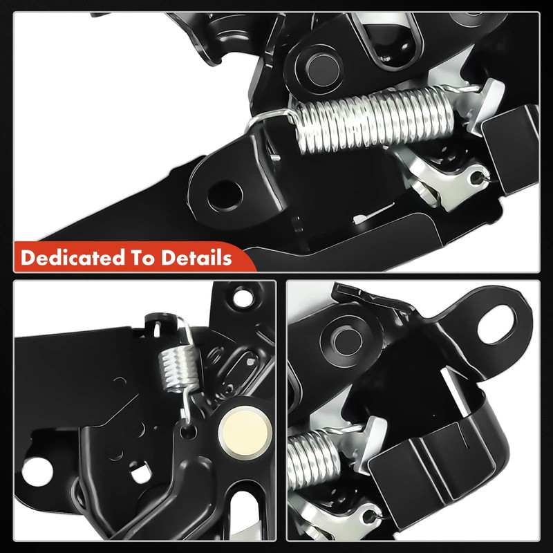 A-Premium Hood Latch Lock Assembly Compatible with Toyota Vehicles -