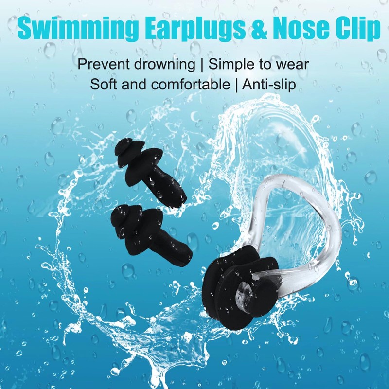 2 Pack Kids Swim Caps for Boys Girls, Durable Silicone