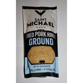 St. Michael's Ground Chicharon Fried Pork Rinds Ground Pack 14 Oz Pack