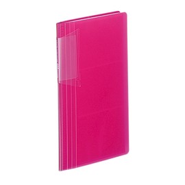 Kokuyo Mei-N218P Novita Slim File Card File, 30, 180 Cards, Pink