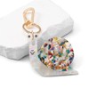 PERSONFUN Cozy Snail Bag Charm Keychain - Kawaii Acrylic Snail