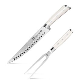 Cangshan S1 Series 61895 German Steel Forged 2-Piece Carving Set, Crème