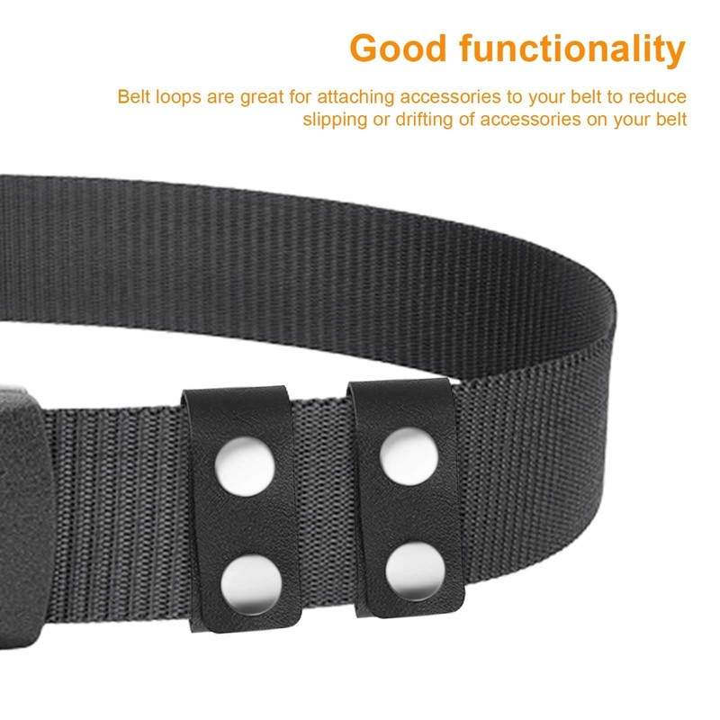 HERKINDNESS Pack of 8 Belt Loops, Belt Keeper with Double