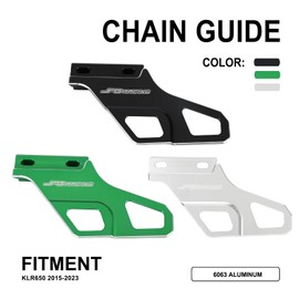 JFG RACING Motorcycle Chain Guide Guard Protection CNC for KLR 650 KLR650 1987-2018 2021-2024 Green