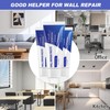 SEISSO Drywall Repair Kit, Wall Mending Agent*3(100g), Wall Patch*4, Scraper