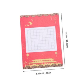 DOITOOL 1 Calligraphy Notebook Handwriting Practice Paper Calligraphy Book Beginners Calligraphy Practice Book Lettering Hand Writing Practice Books Calligraphy Paper Hand Writing Pads