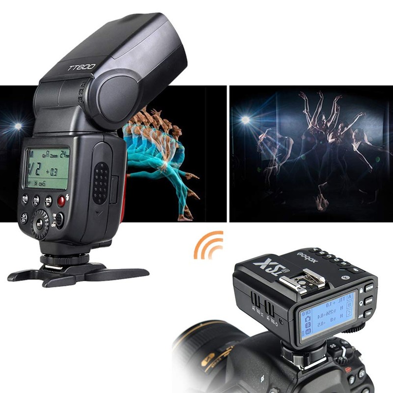 Godox TT600 HSS 1/8000s GN60 Flash Speedlite with Godox X2T-S