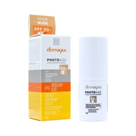 Photoage Protector Solar en Stick Mineral Color FPS 50+ 16g Tono Nude - Filtros 100% Minerales y Ácido Hialurónico (Tono Nude)