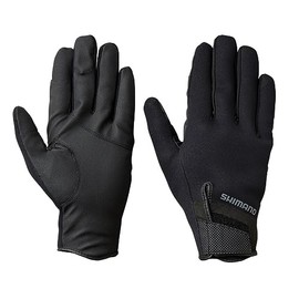 Shimano Titanium Alpha Glove Finger Out GL-012V Black XL