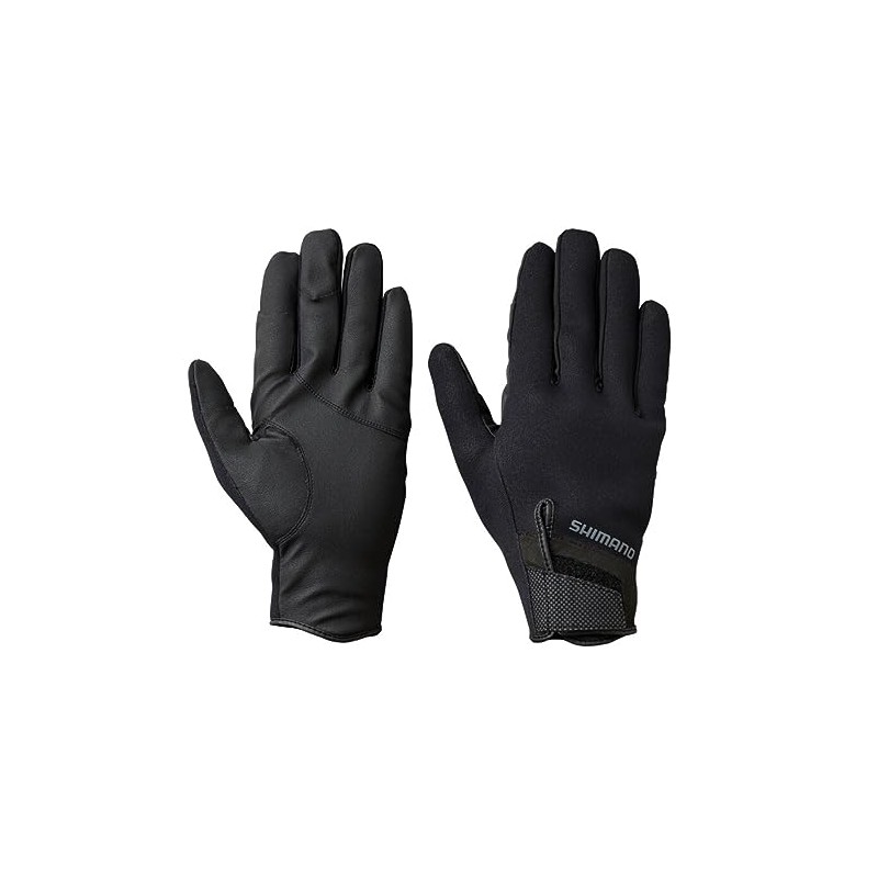 Shimano Titanium Alpha Glove Finger Out GL-012V Black XL