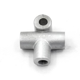 TDR Front Rear Hydraulic Brake Cable 3 Way Adaptor Pit Dirt Bike ATV 10mm Brake Hose Dual Brake System ATV Go Kart Dune Buggy Scooter