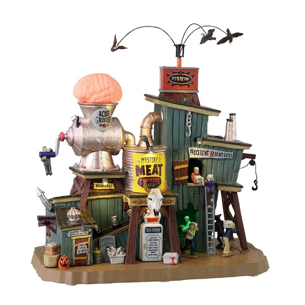 Lemax Village Collection - Spooky Town Mystery Meat Canning Co.