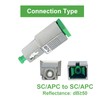 5Pcs 5dB SC-APC Fiber Optic attenuator, Fiber Signal Attenuation Converter,