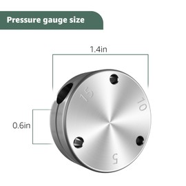 Pressure Regulator Weight Replacement for 1930-10.5 qt,15.5 qt,21.5qt,25 qt,30qt,41.5qt Pressure Cooker Canner - Fits All Our Pressure Cookers/Canners with a Vent Pipe