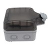 IP66 Outdoor Waterproof Switch Socket Box Surface Mounted Splashproof Dustproof