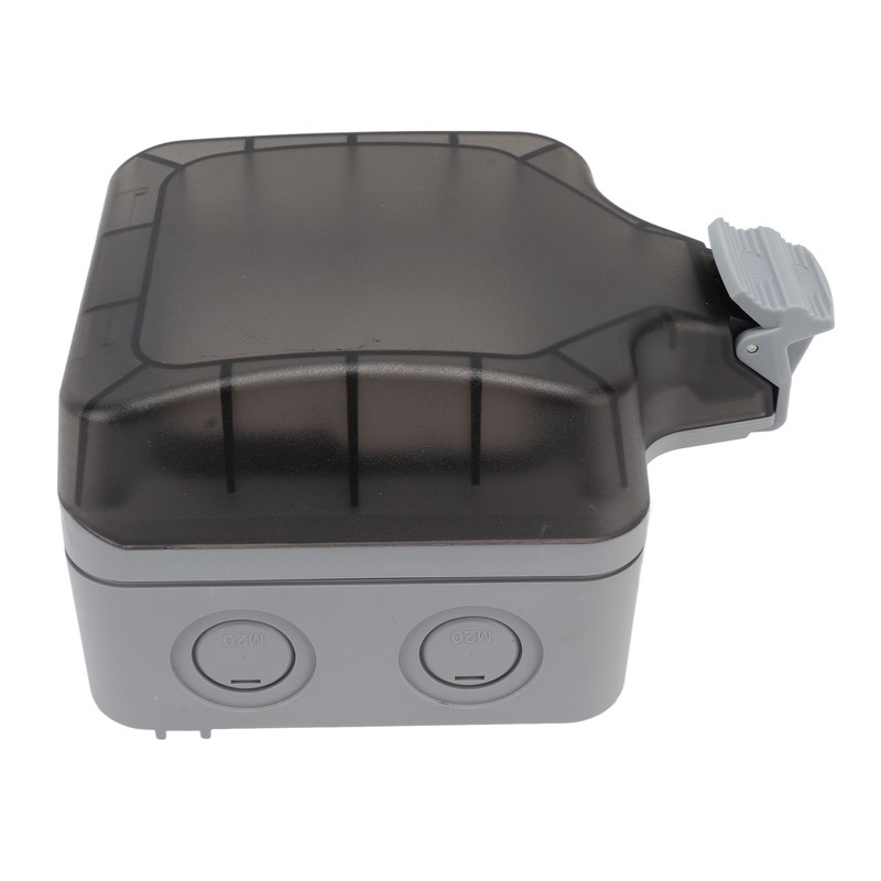 IP66 Outdoor Waterproof Switch Socket Box Surface Mounted Splashproof Dustproof