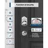 TEEHO TE002K Keyless Fingerprint Deadbolt Door Lock - Smart Lock